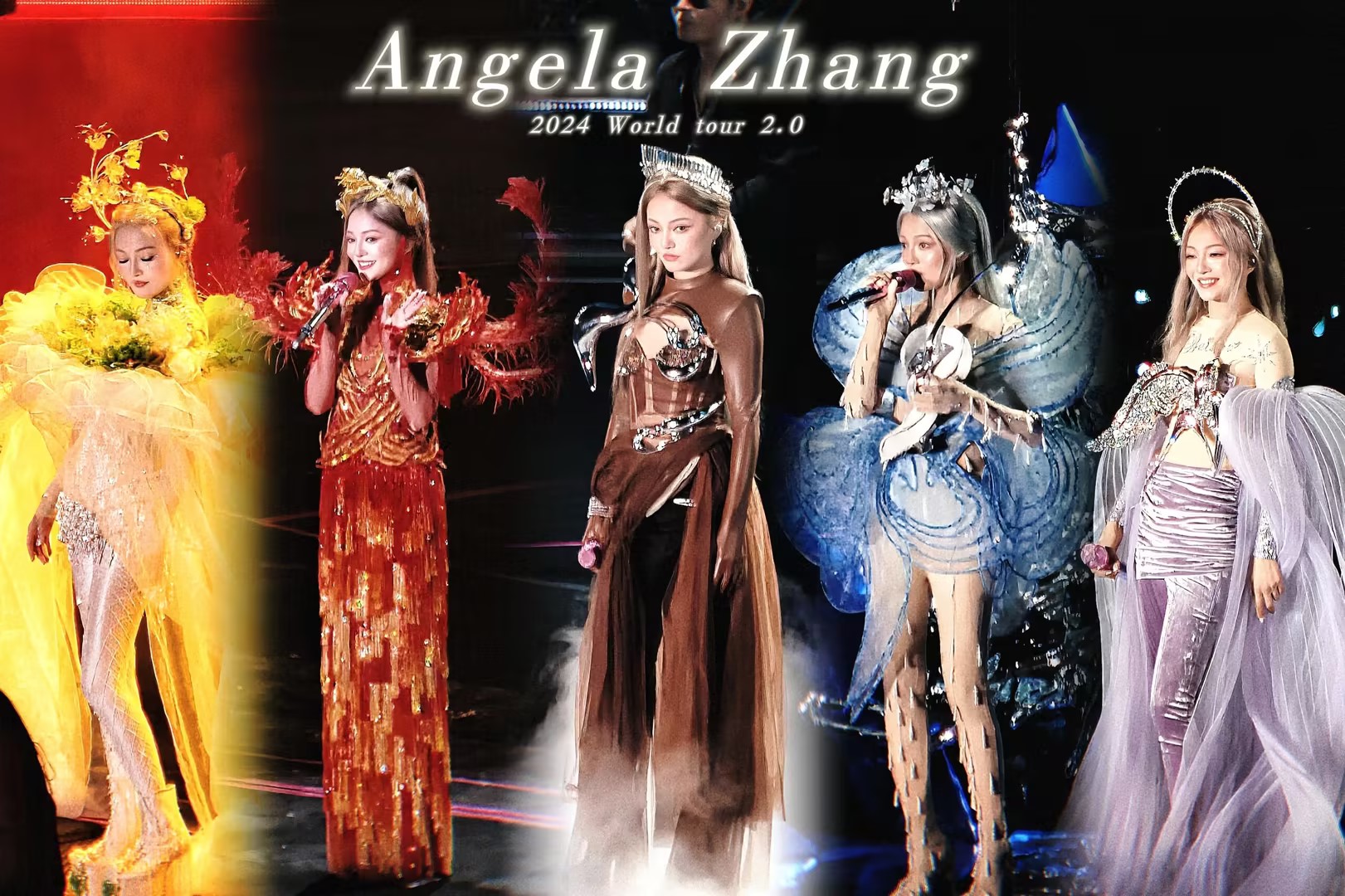 璀璨夺目！leyu乐鱼LED巨幕打造光影魔法，张韶涵湖州演唱会变身高定秀场